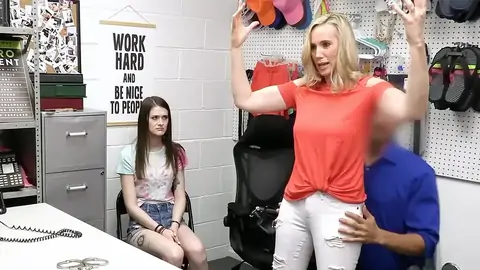 The police officer wants to have an FFM 3some