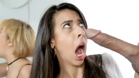 Black-haired and a light-haired are sharing rock hard-ons in a 4 way