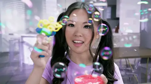 Chinese teen Lulu Chu is getting facefucked by a BWC